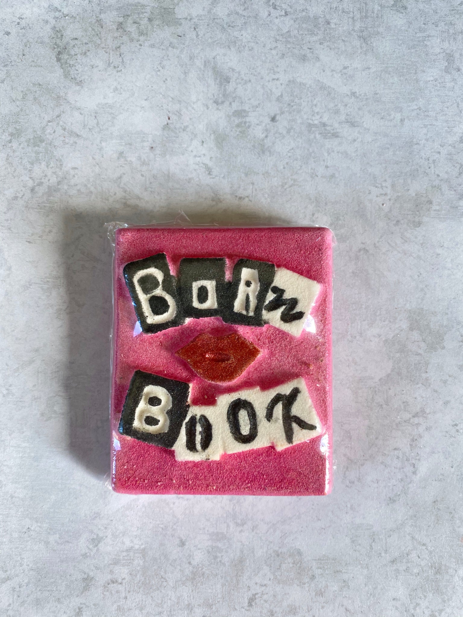 Bath Bomb that Looks Like the Burn Book from Mean Girls